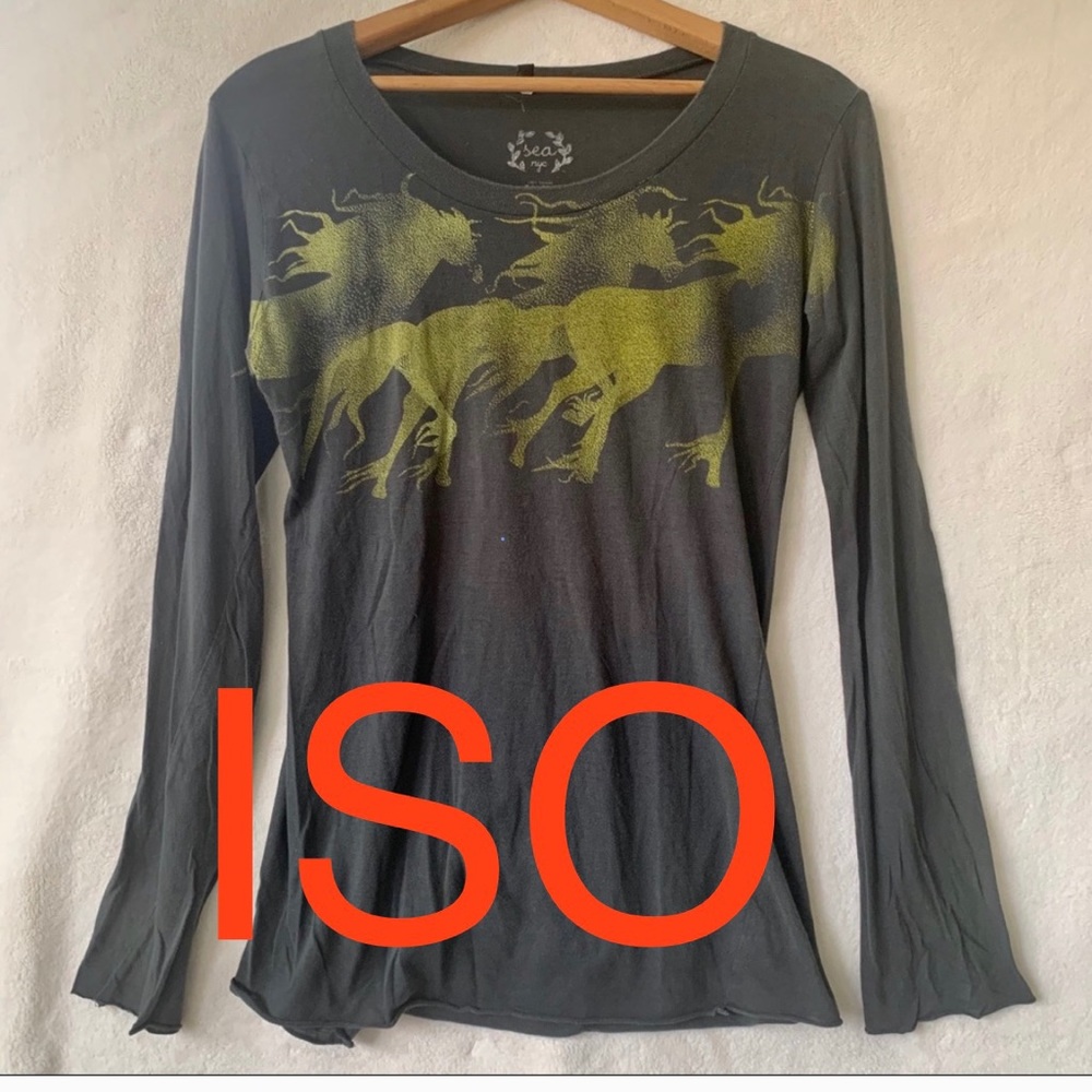 ISO Sea New York horse shirts